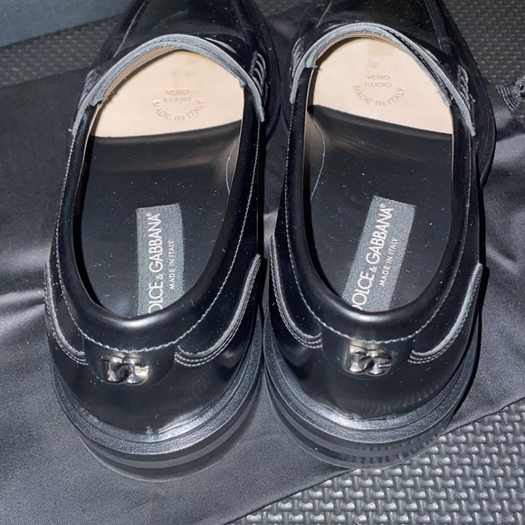 D&G loafers - size 38 - black - made in Italy - Picture 2 of 7